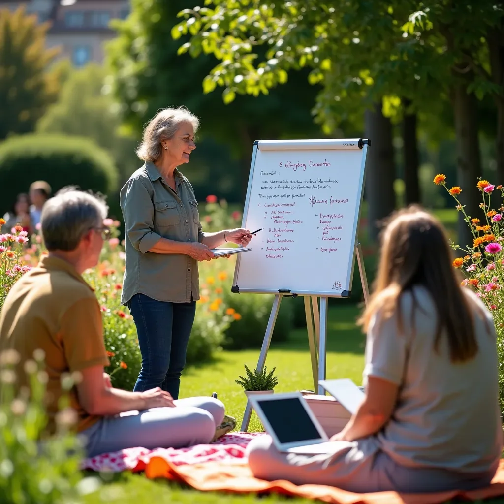Team meeting discussion
